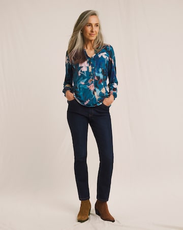 Julipa Printed Jersey Blouse