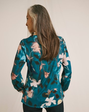 Julipa Printed Jersey Blouse