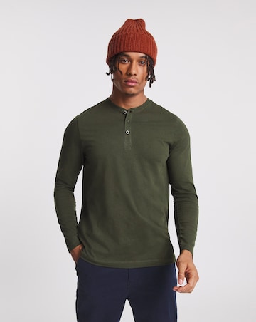 Long Sleeve Grandad T-shirt Reg