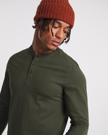 Long Sleeve Grandad T-shirt Reg