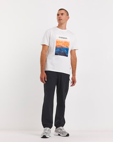 Napapijri Graphic T-Shirt - White