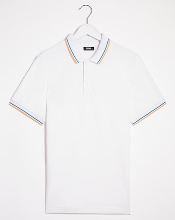 Tipped Pique Polo Long