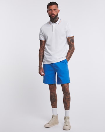 Tipped Pique Polo Long