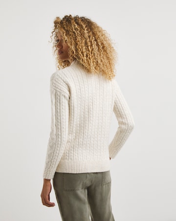 Cable Turtle Neck Jumper