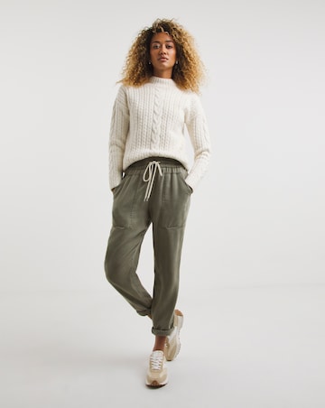 Cable Turtle Neck Jumper