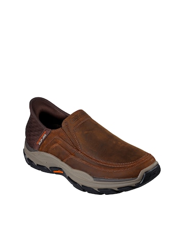 Skechers Respected Elgin Slip-ins - Brown