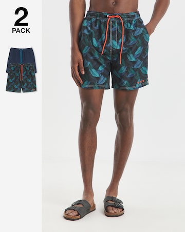 Joe Browns 2 Pack Swim Shorts