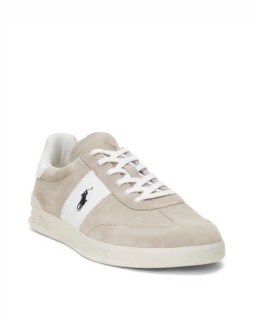 Polo Ralph Lauren Heritage Aera Trainer - Natural/White