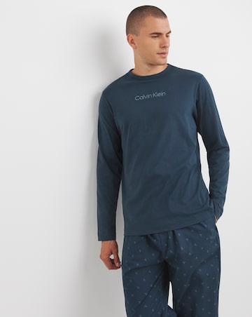 Calvin Klein Cotton Poplin Pyjama Set