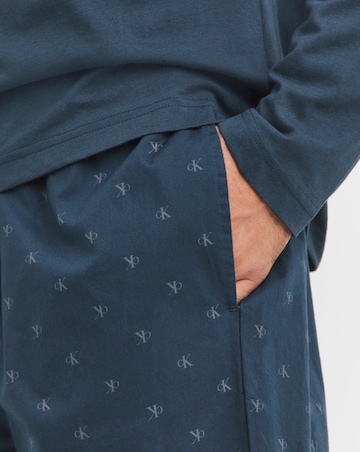 Calvin Klein Cotton Poplin Pyjama Set