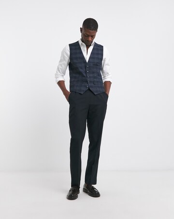 Warm Handle Check Waistcoat
