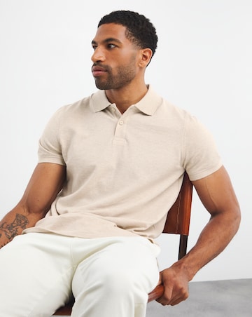 Pique Marl Polo Long