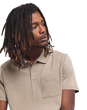 Jersey Pocket Polo Long