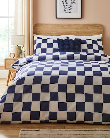 Gray & Osbourn Chequerboard Cover Duvet Set