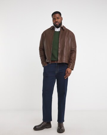 Polo Ralph Lauren Brown Premium Leather Jacket