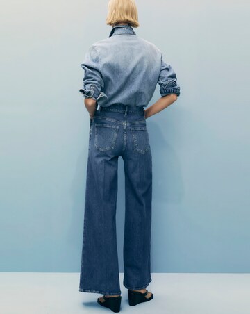 Mango High-Rise Wide Leg Jeans