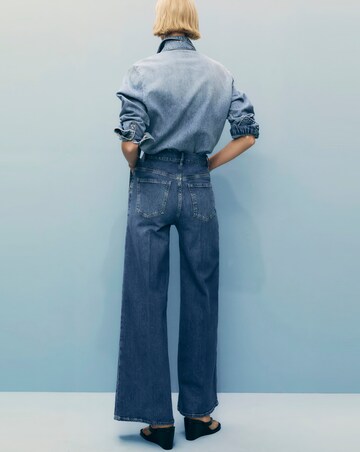 Mango High-Rise Wide Leg Jeans