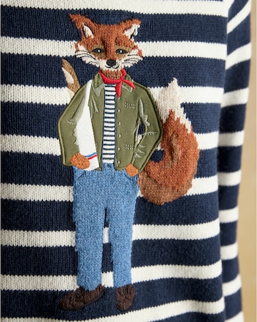 Joules Renard Jonty Fox Knitted Jumper