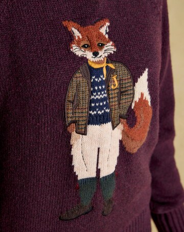 Joules Jonty Fox Knitted Jumper
