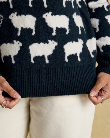 Joules Tres Sheep Knitted Jumper