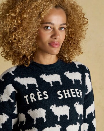 Joules Tres Sheep Knitted Jumper