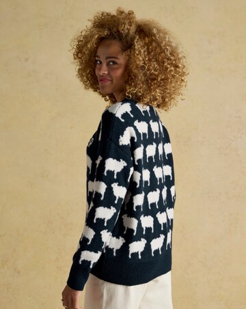 Joules Tres Sheep Knitted Jumper