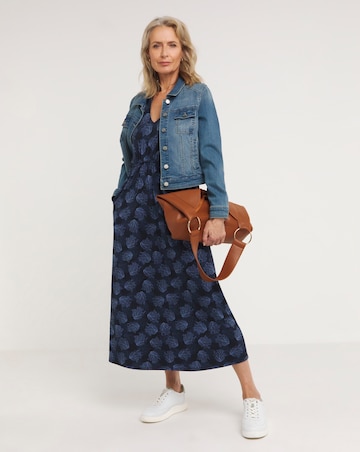 Julipa Gathered Waist Pocket Dress
