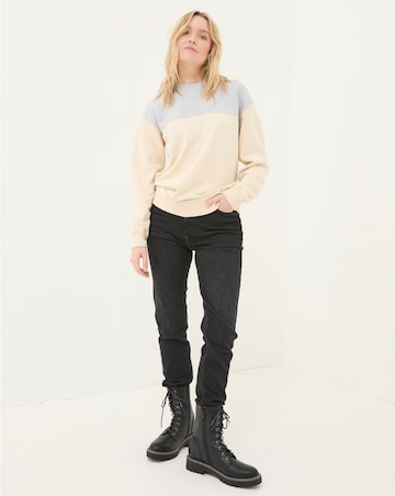 FatFace Colourblock Crew Sweat