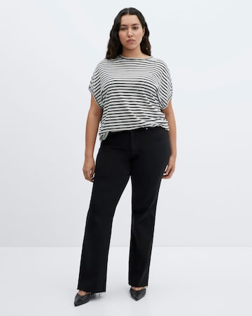 Mango 100% Linen T-shirt