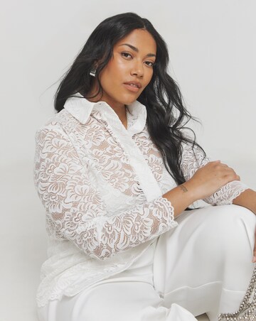 Flounce London Lace Shirt