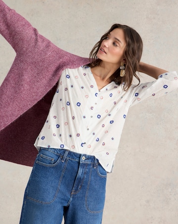 White Stuff Rae Organic Cotton Top