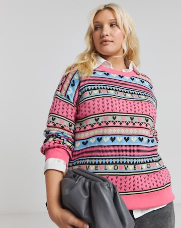 Fair Isle Crew Neck Jumper