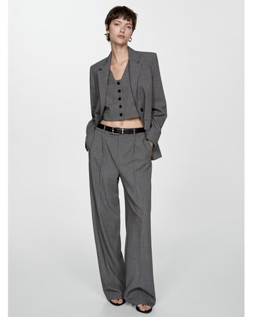 Mango Bowery Straight Leg Trousers