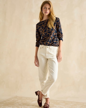 Joules Printed Harbour Top