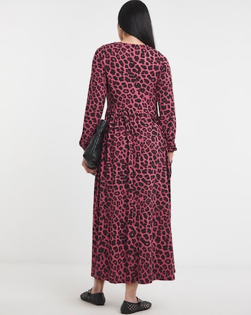 Soft Touch Long Sleeve Smock Dress