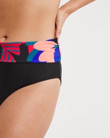 Tropical Mix and Match Fold Top Bikini Bottoms