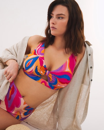 Floral Mix And Match Non Wired Bikini Top