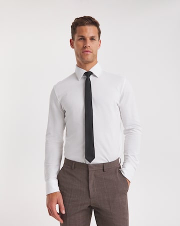 BOSS Slim Fit White Formal Shirt