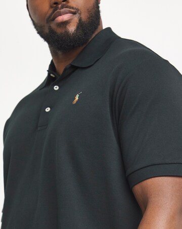 Polo Ralph Lauren Super Soft Black Cotton Short Sleeve Polo Shirt