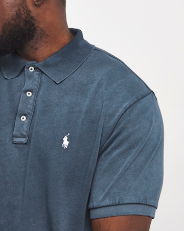 Polo Ralph Lauren Spa Terry Navy Polo Shirt