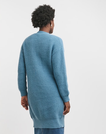 Ribbed Button Up Cardigan