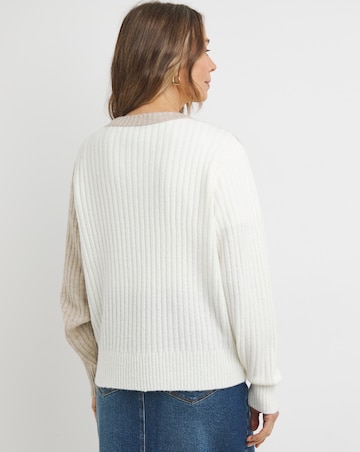 Mix Cable Rib Jumper