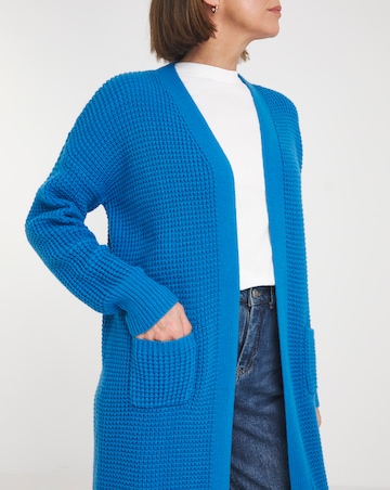 Chunky Knit Edge to Edge Cardigan