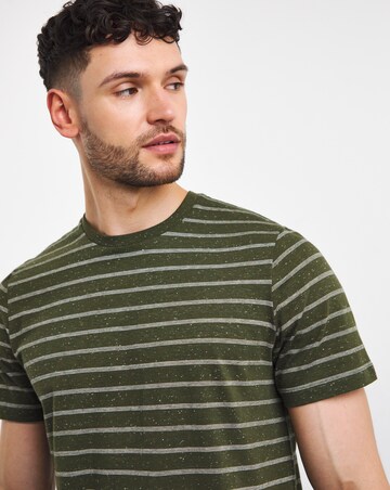 Marl Nepp Stripe T-Shirt Long