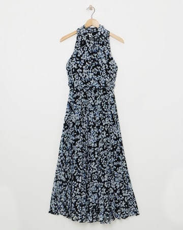 Pleated Occasion Maxi Dress