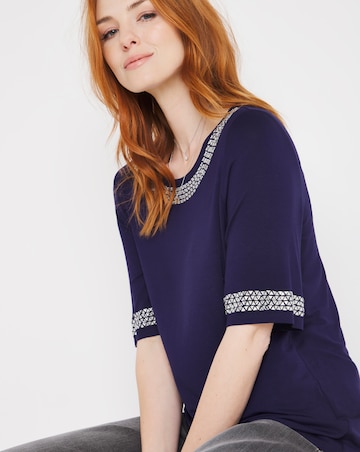 Julipa Stud Neck Top