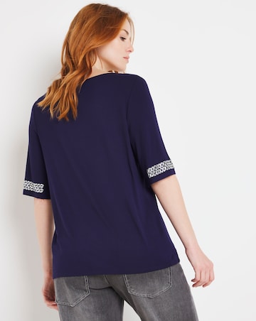 Julipa Stud Neck Top