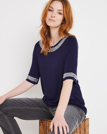 Julipa Stud Neck Top