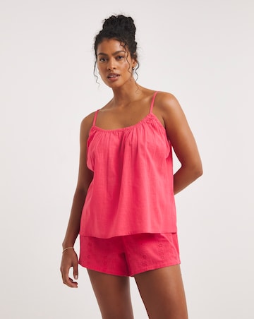 JD Williams Cotton Cheese Cloth Pyjama Shortie Set