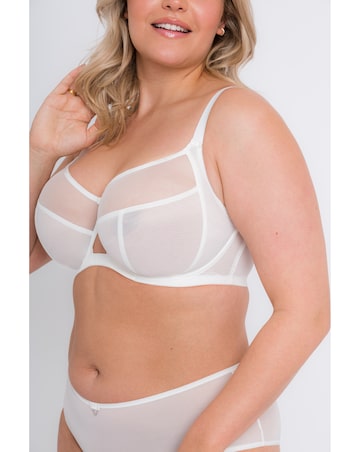Curvy Kate Victory Balcony Wired Bra White